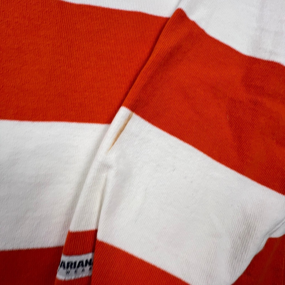 Barbarian Rugby Shirt Mens Medium Orange White Lacrosse Chagrin Falls NWOT - Picture 15 of 16